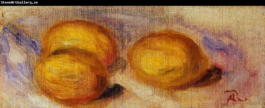 Pierre-Auguste Renoir Three Lemons